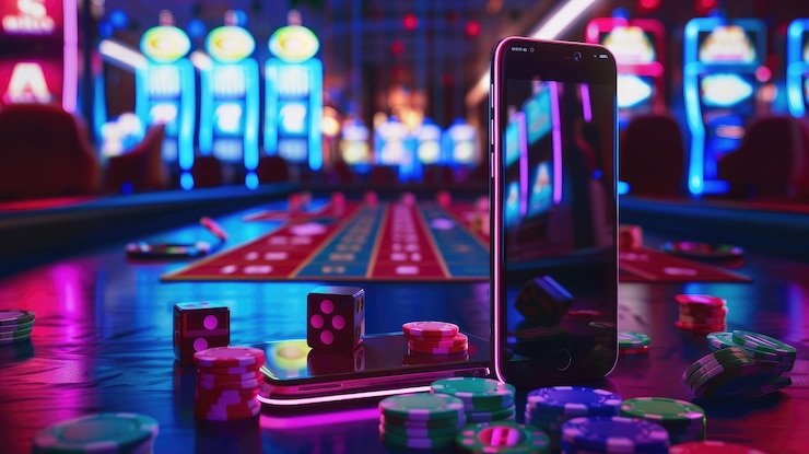 Antarmuka permainan Pragmatic Play di ris77 menampilkan slot video dengan tema variatif dan live dealer table